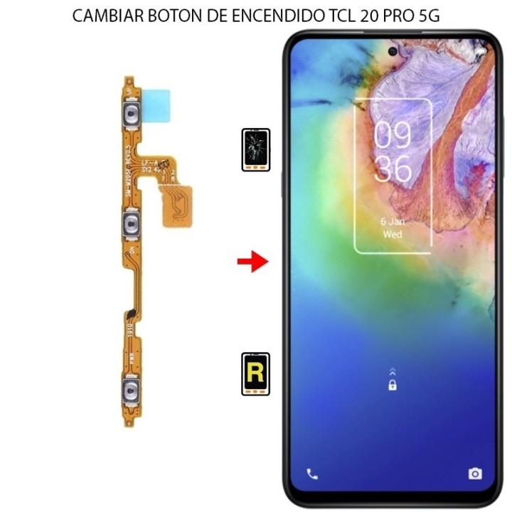 Cambiar Botón De Encendido TCL 20 Pro 5G