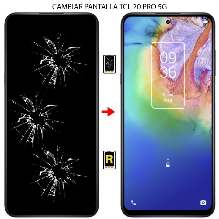 Cambiar Pantalla TCL 20 Pro 5G