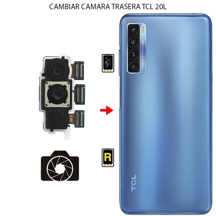 Cambiar Cámara Trasera TCL 20L