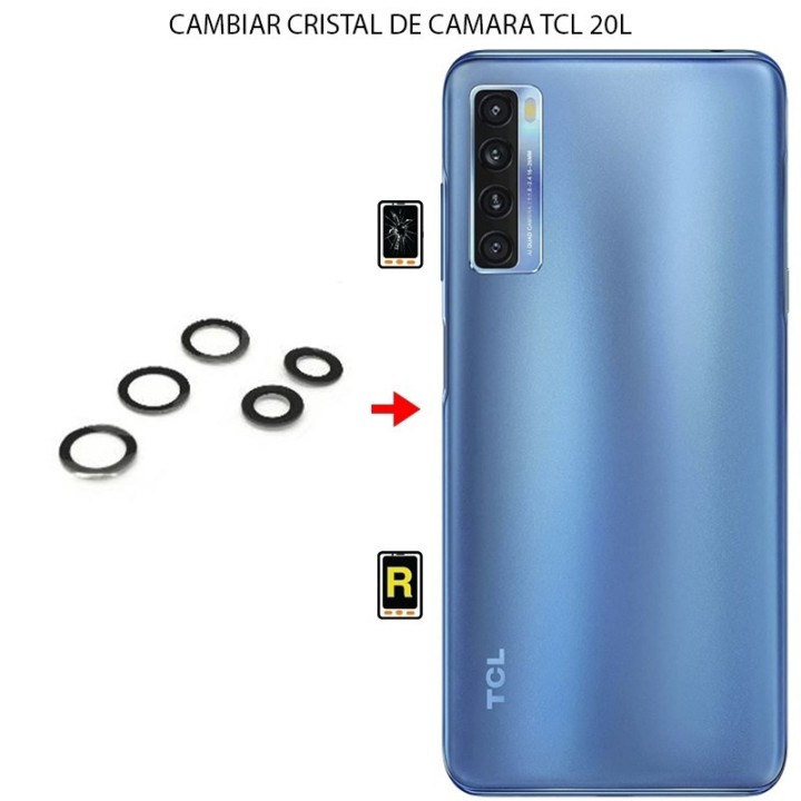 Cambiar Cristal Cámara Trasera TCL 20L