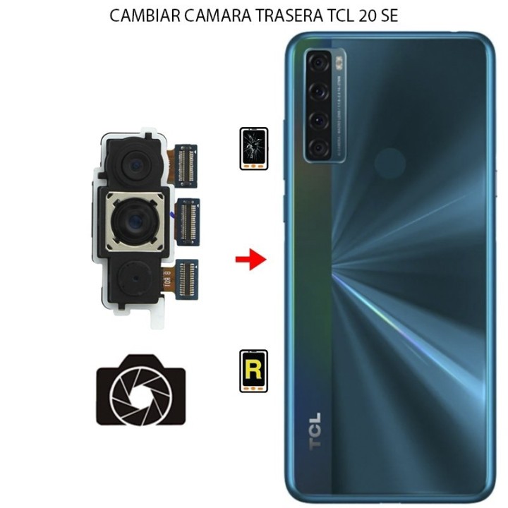 Cambiar Cámara Trasera TCL 20 SE