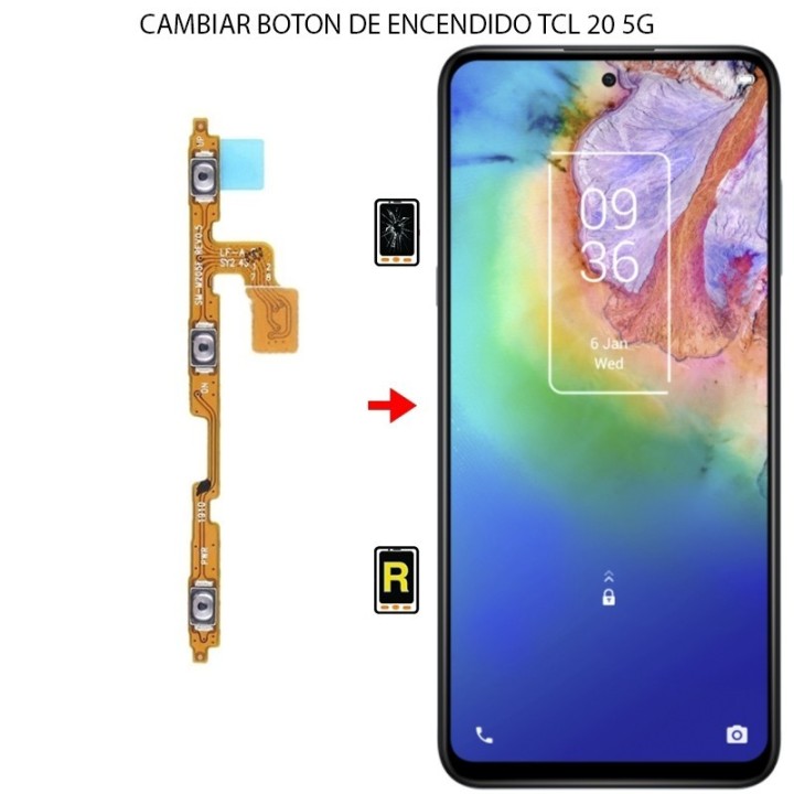 Cambiar Botón De Encendido TCL 20 5G