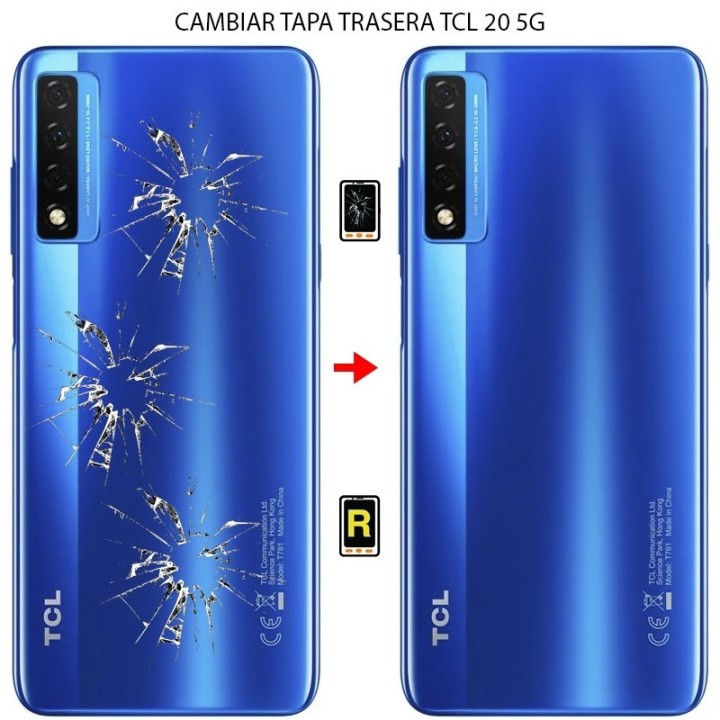 Cambiar Tapa Trasera TCL 20 5G