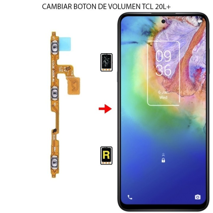 Cambiar Botón De Volumen TCL 20L Plus