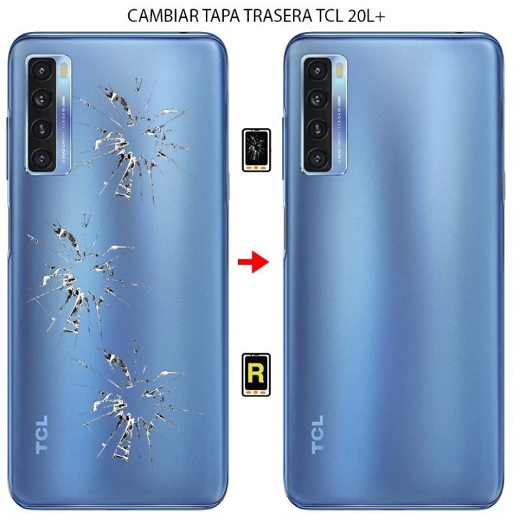 Cambiar Tapa Trasera TCL 20L Plus