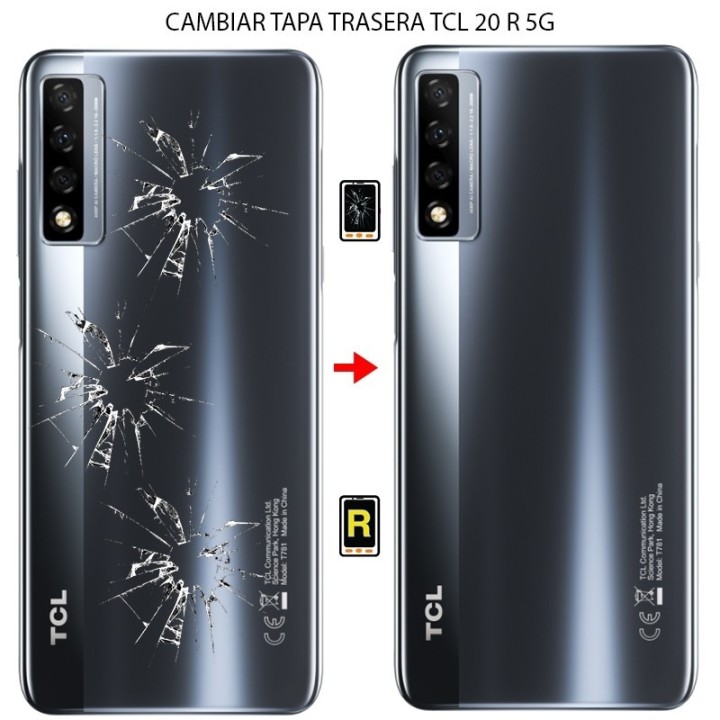 Cambiar Tapa Trasera TCL 20 R 5G