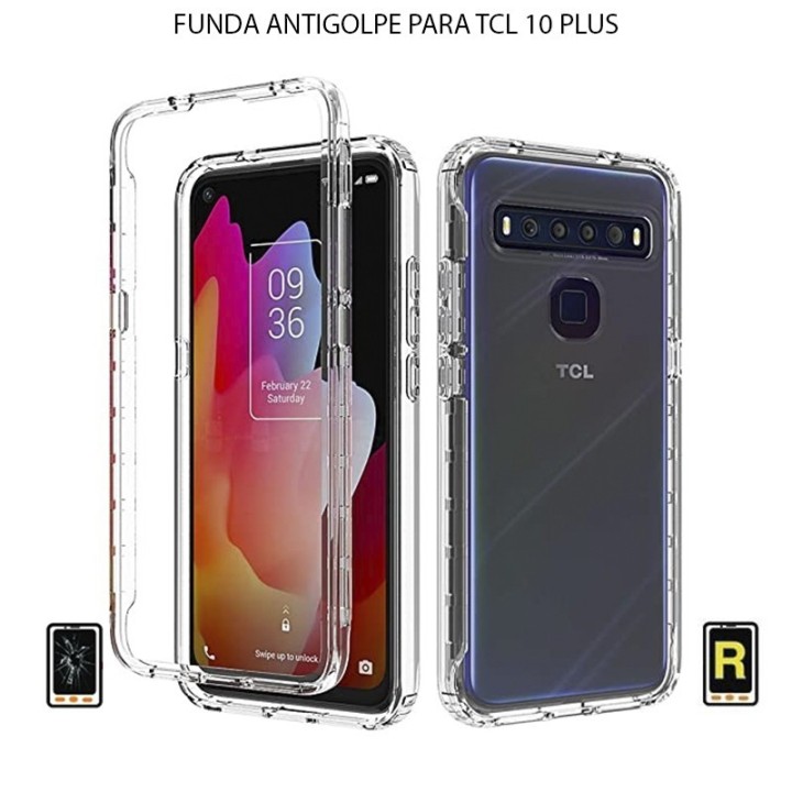 Funda Antigolpe Transparente TCL 10 Plus