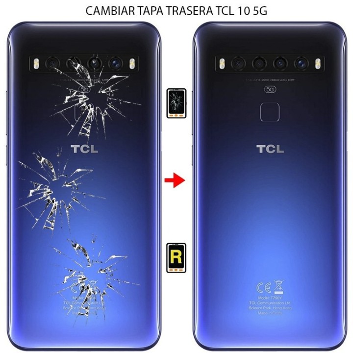 Cambiar Tapa Trasera TCL 10 5G