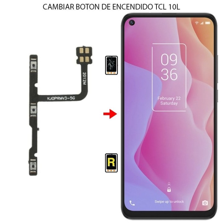 Cambiar Botón De Encendido TCL 10L