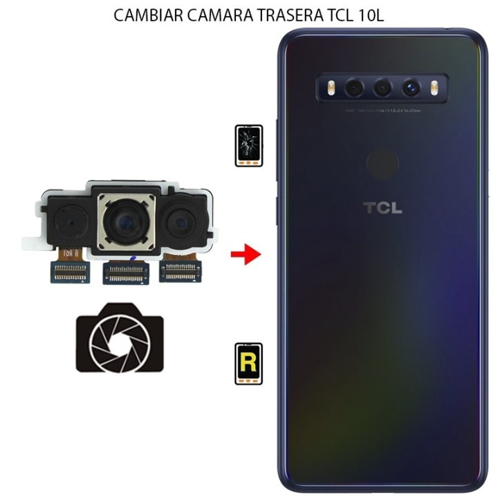 Cambiar Cámara Trasera TCL 10L