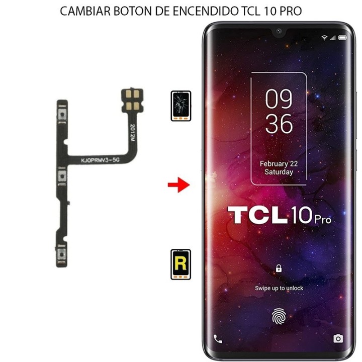 Cambiar Botón De Encendido TCL 10 Pro
