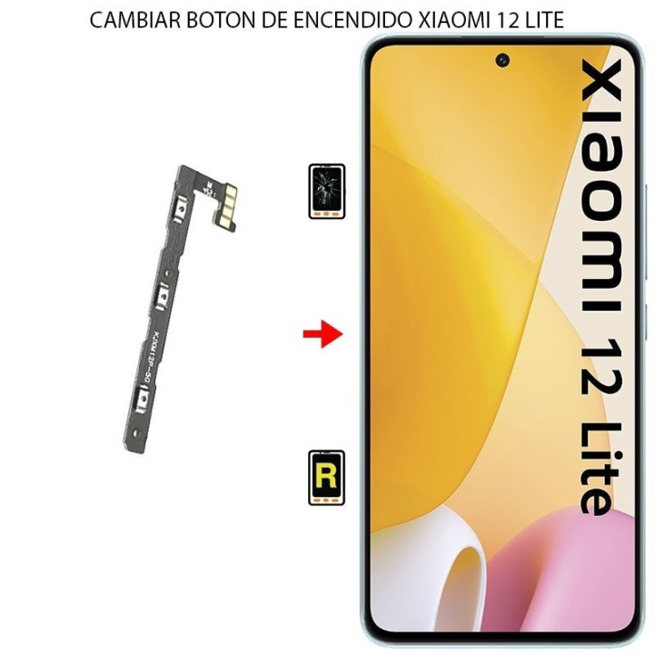 Cambiar Botón De Encendido Xiaomi Mi 12 Lite