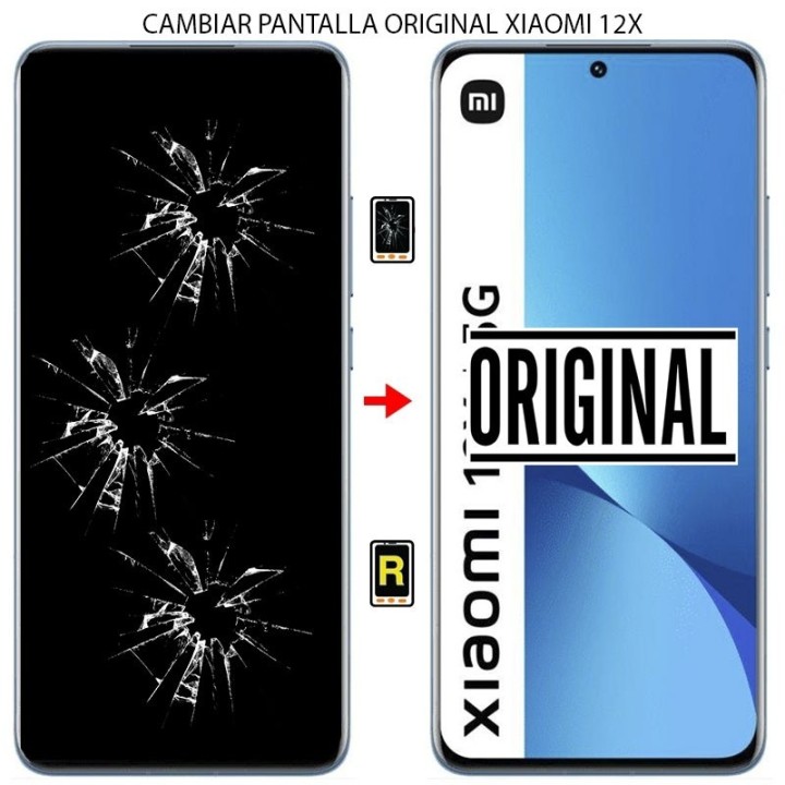Cambiar Pantalla Xiaomi Mi 12X Original Con Marco