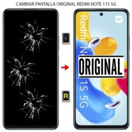 Cambiar Pantalla Xiaomi Redmi Note 11S 5g ORIGINAL con marco