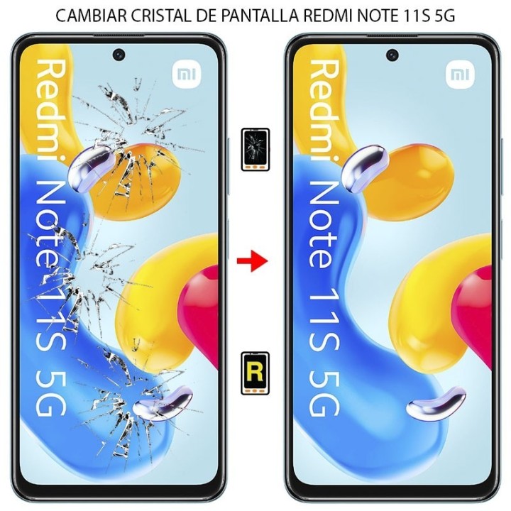 Cambiar Cristal De Pantalla Xiaomi Redmi Note 11S 5g