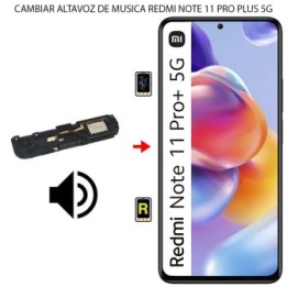 Cambiar Altavoz De Música Xiaomi Redmi Note 11 Pro Plus 5g