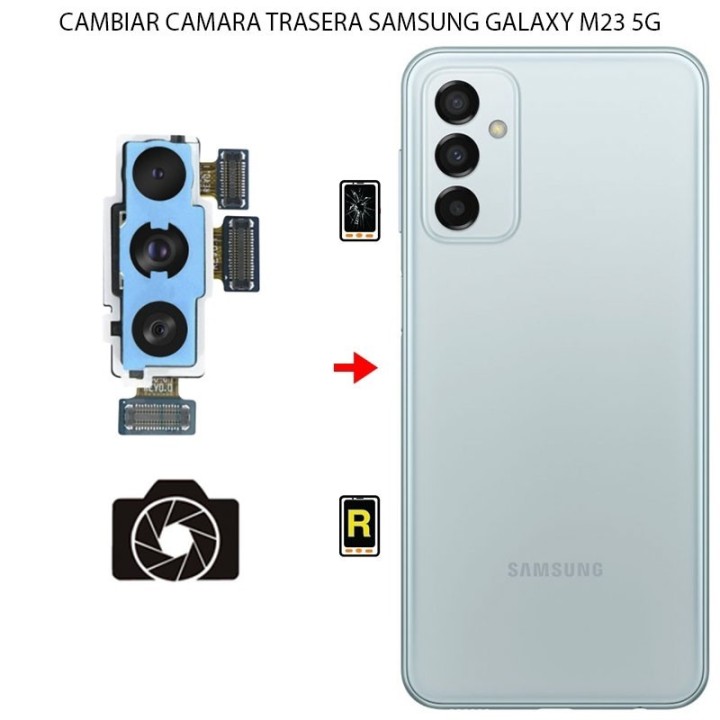 Cambiar Cámara Trasera Samsung Galaxy M23 5G