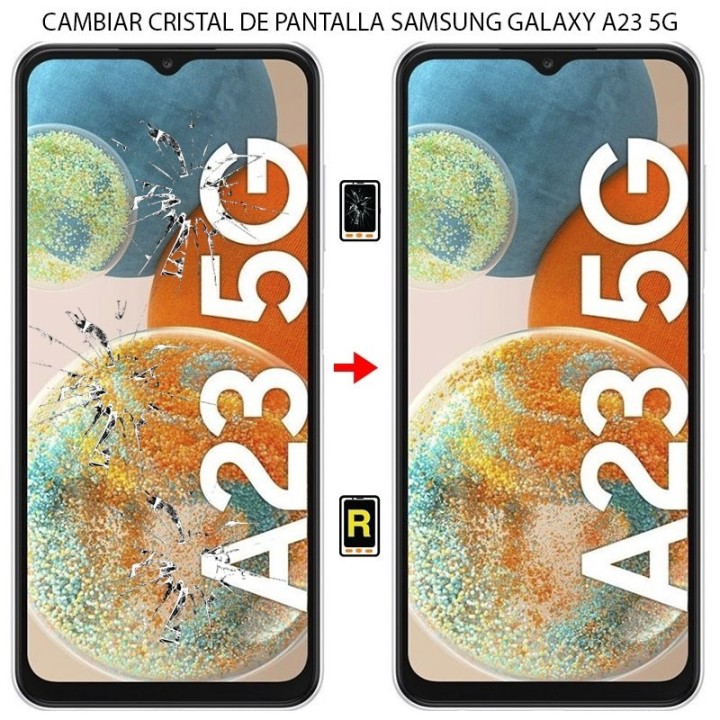 Cambiar Cristal De Pantalla Samsung Galaxy A23 5G