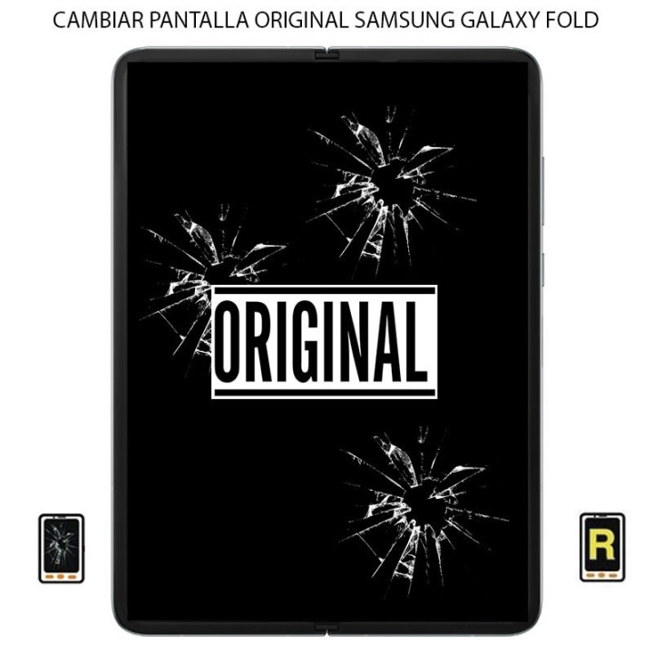 Cambiar Pantalla Samsung Galaxy Fold 5G ORIGINAL
