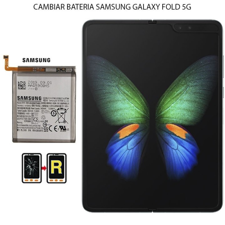 Cambiar Batería Original Principal Samsung Galaxy Z Fold 5G