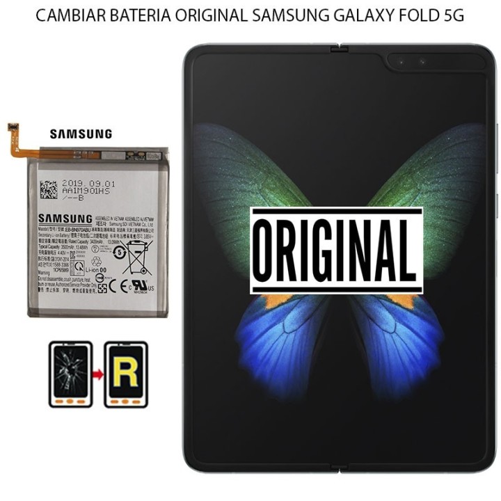 Cambiar Batería Original Segundaria Samsung Galaxy Z Fold 5G