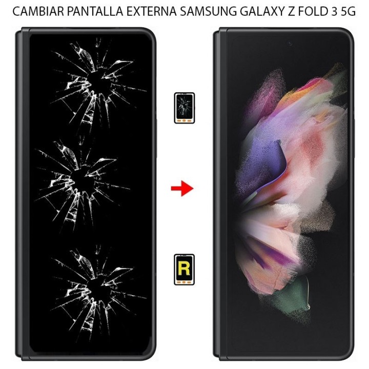 Cambiar Pantalla Externa Samsung Galaxy Z Fold 3 5G