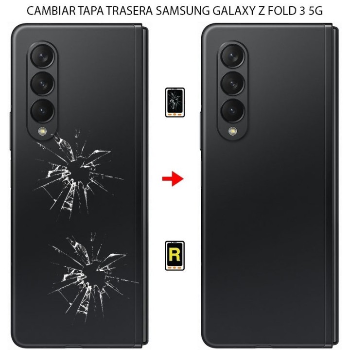 Cambiar Tapa Trasera Samsung Galaxy Z Fold 3 5G