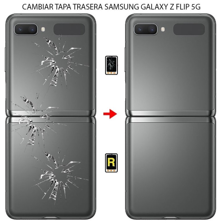 Cambiar Tapa Trasera Samsung Galaxy Z Flip 5G