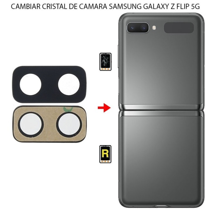 Cambiar Cristal De Cámara Trasera Samsung Galaxy Z Flip 5G