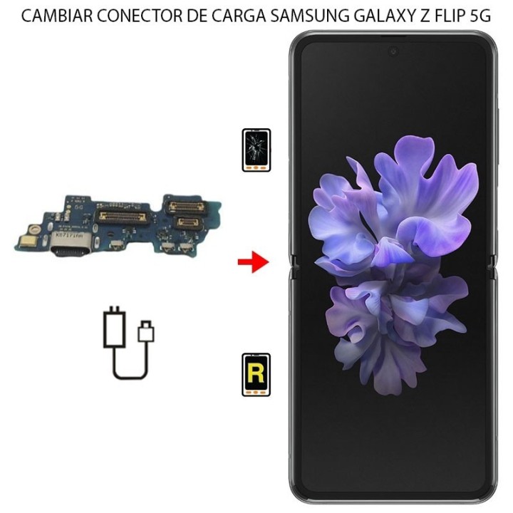 Cambiar Conector De Carga Samsung Galaxy Z Flip 5G