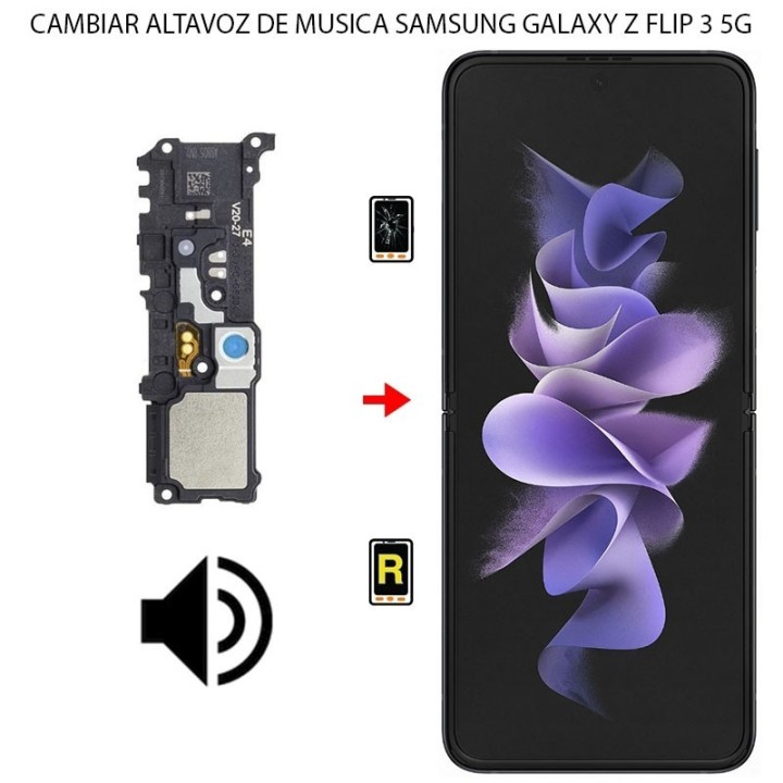 Cambiar Altavoz De Música Samsung Galaxy Z Flip 3 5G