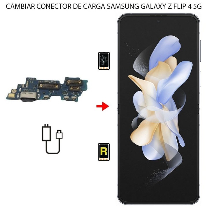 Cambiar Conector De Carga Samsung Galaxy Z Flip 4 5G