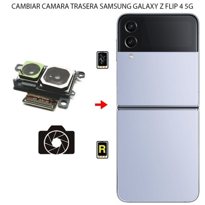 Cambiar Cámara Trasera Samsung Galaxy Z Flip 4 5G