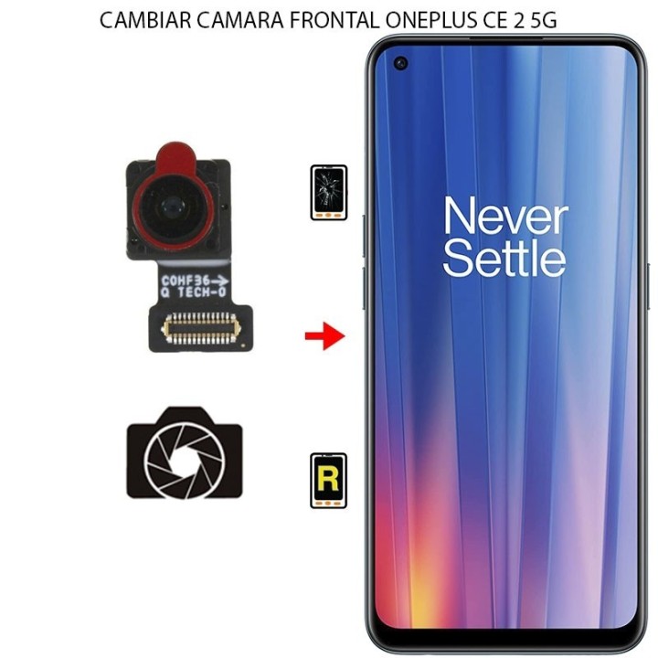 Cambiar Cámara Frontal Oneplus Nord CE 2 5G