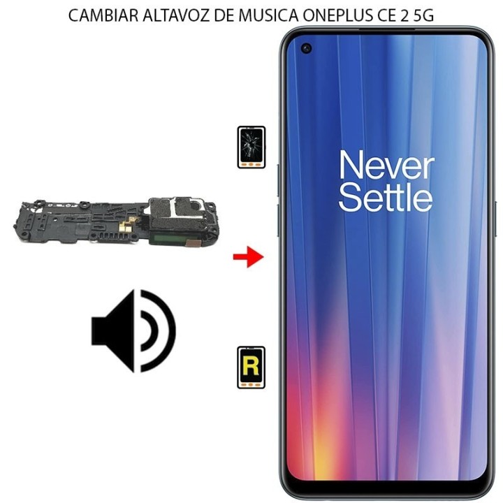 Cambiar Altavoz De Música Oneplus Nord CE 2 5G