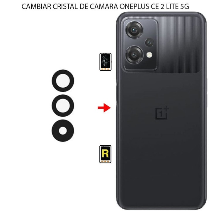 Cambiar Cristal De Cámara Trasera Oneplus Nord CE 2 Lite 5G