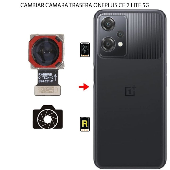 Cambiar Cámara Trasera Oneplus Nord CE 2 Lite 5G