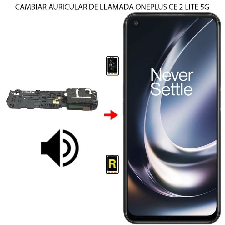 Cambiar Auricular De Llamada Oneplus Nord CE 2 Lite 5G