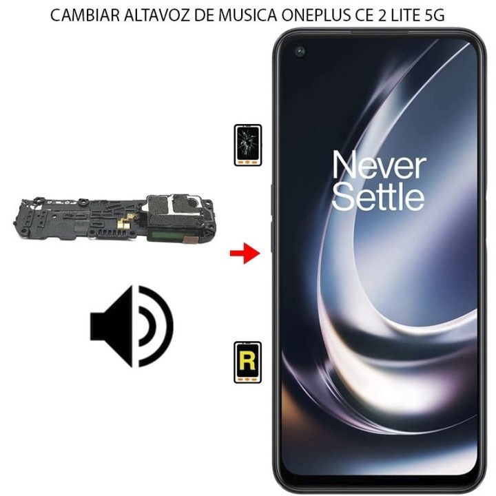 Cambiar Altavoz De Música Oneplus Nord CE 2 Lite 5G