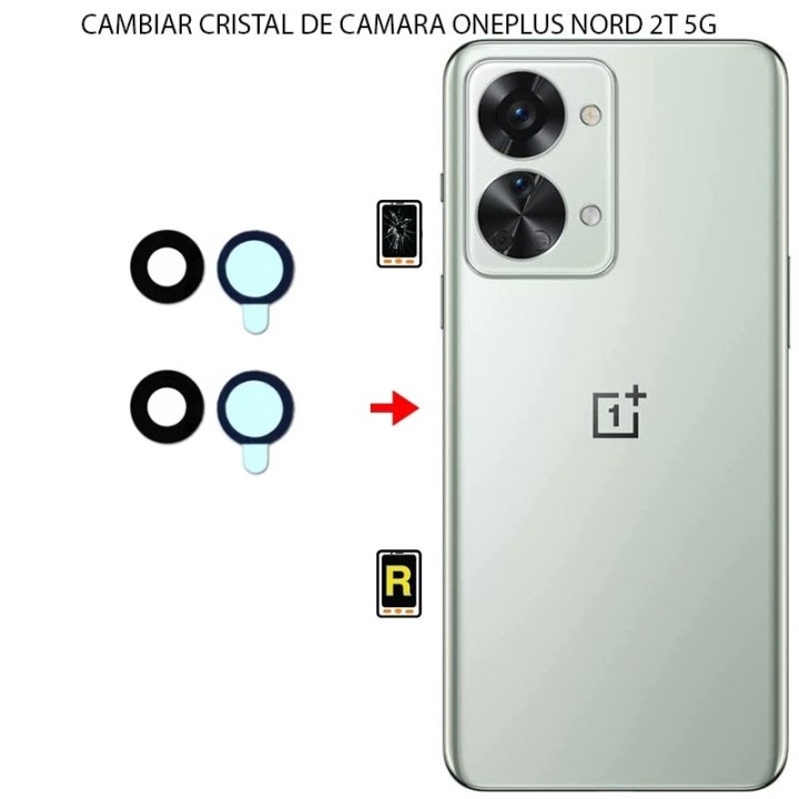 Cambiar Cristal De Cámara Trasera Oneplus Nord 2T 5G