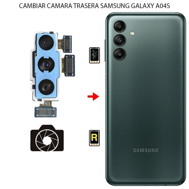Cambiar Cámara Trasera Samsung Galaxy A04S