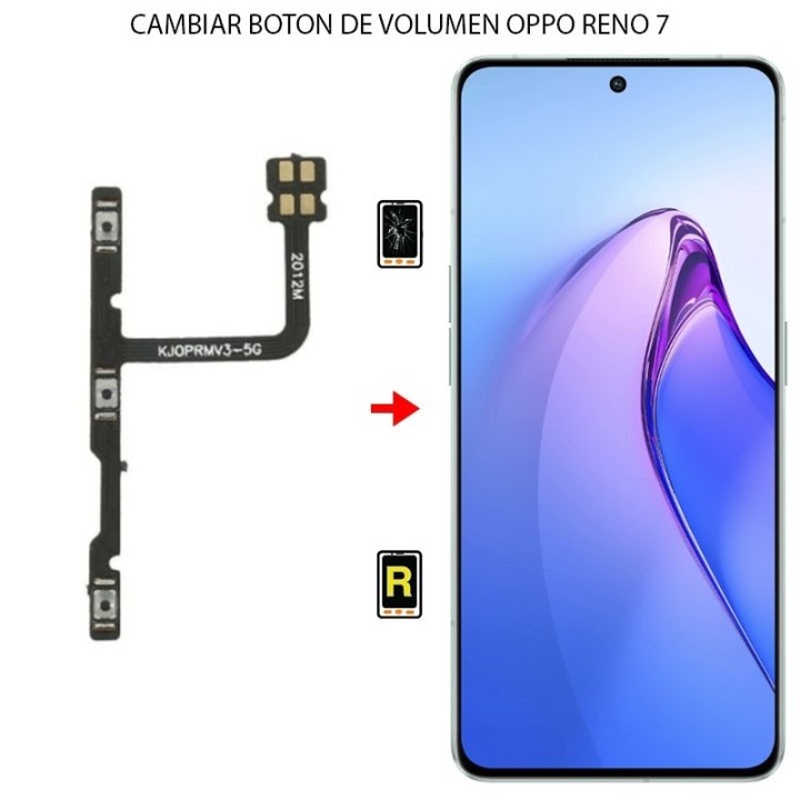Cambiar Botón De Volumen Oppo Reno 7 4G