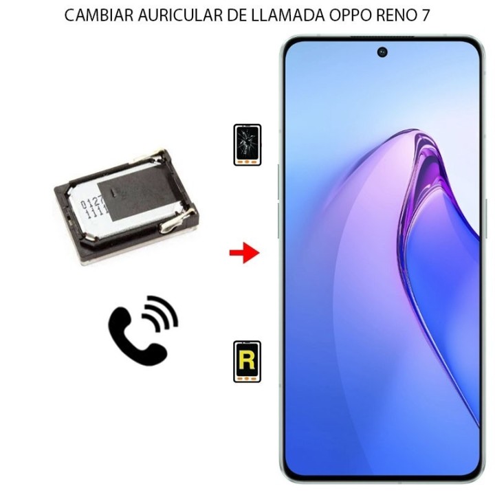 Cambiar Auricular De Llamada Oppo Reno 7 5G