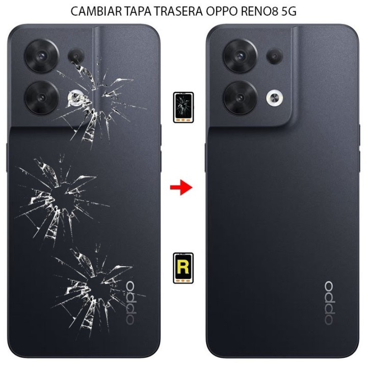 Cambiar Tapa Trasera Oppo Reno 8 5G