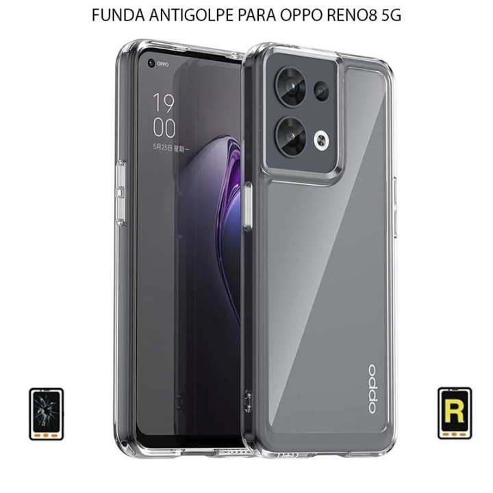 Funda Antigolpe Transparente Oppo Reno 8 5G