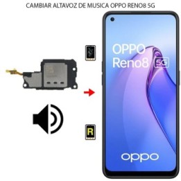 Cambiar Altavoz De Música Oppo Reno 8 5G