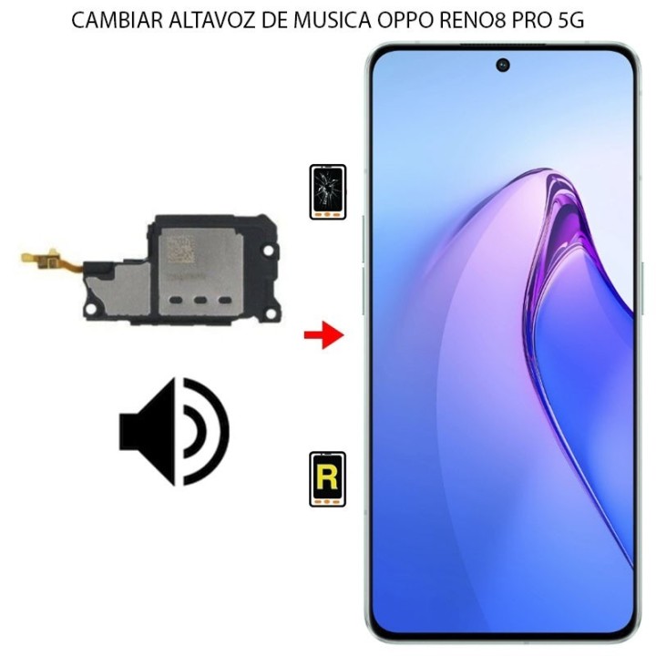 Cambiar Altavoz De Música Oppo Reno 8 Pro 5G