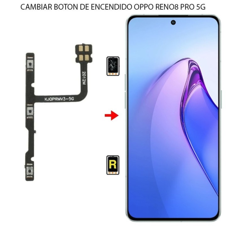 Cambiar Botón De Encendido Oppo Reno 8 Pro 5G