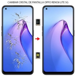 Cambiar Cristal De Pantalla Oppo Reno 8 Lite 5G