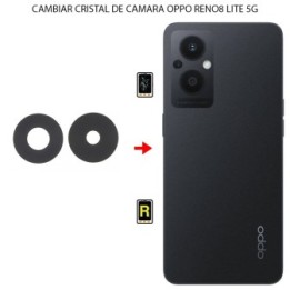 Cambiar Cristal Cámara Trasera Oppo Reno 8 Lite 5G